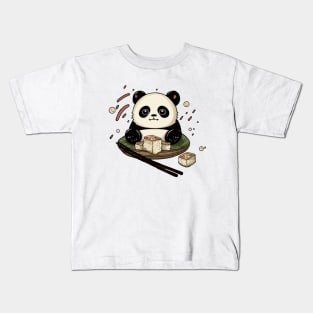 Sushi panda Kids T-Shirt